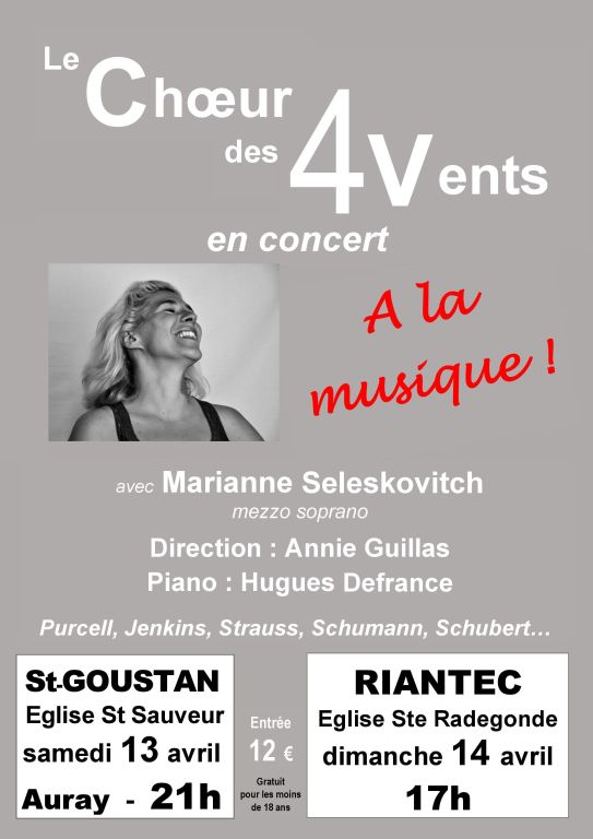 CHOEUR des 4 VENTS - Concert "Eloge de la musi ...