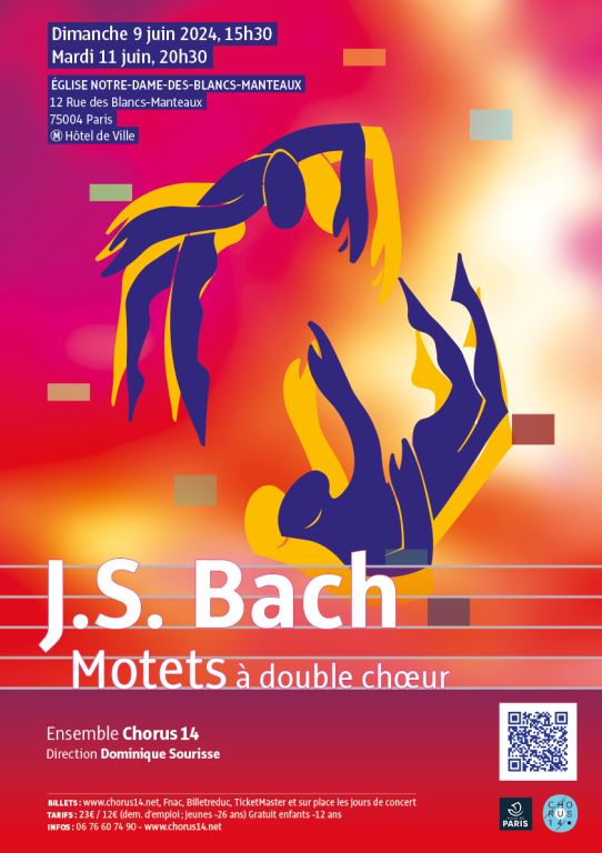 Bach -Motets pour double chœur, ND des Blancs- ...