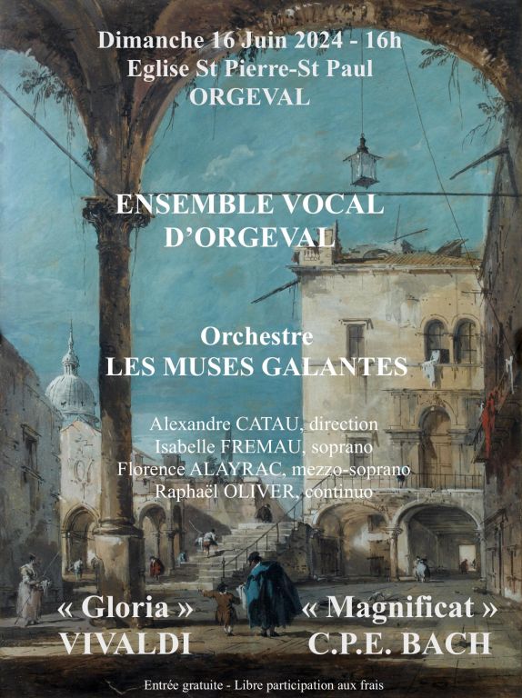 Ensemble Vocal d'Orgeval, concert Vivaldi & CP ...