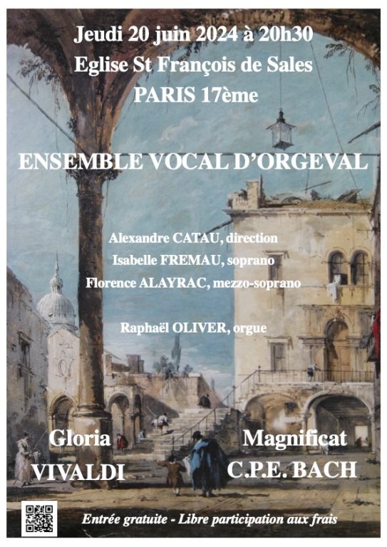 ENSEMBLE VOCAL D'ORGEVAL, CONCERT VIVALDI & C. ...