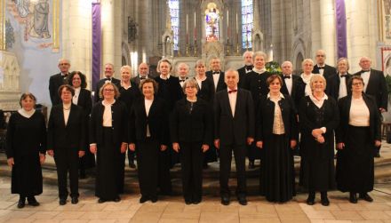 La chorale Contrepoint Saumur et le Choeur O Musica  Angers