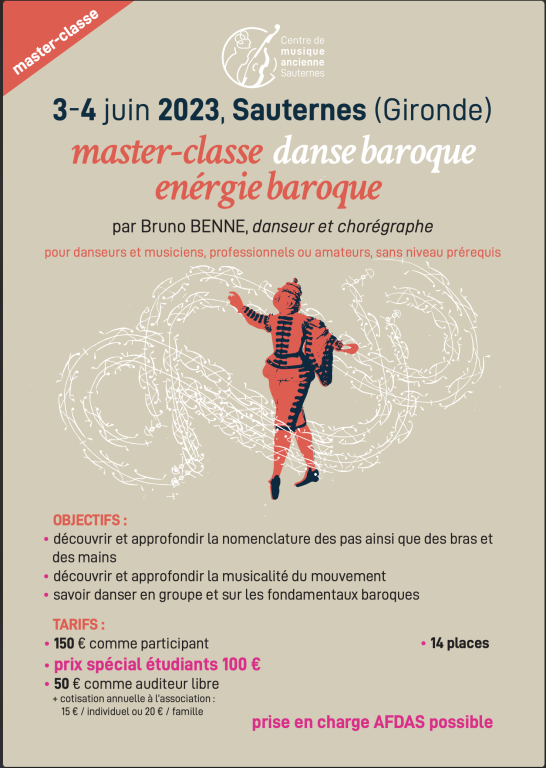 Master-classe de danse « Énergie baroque »