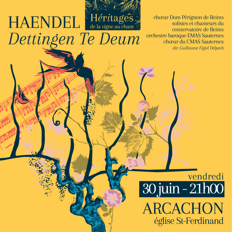 Concert Arcachon vendredi 30 juin « Héritages : de la vigne au chant »