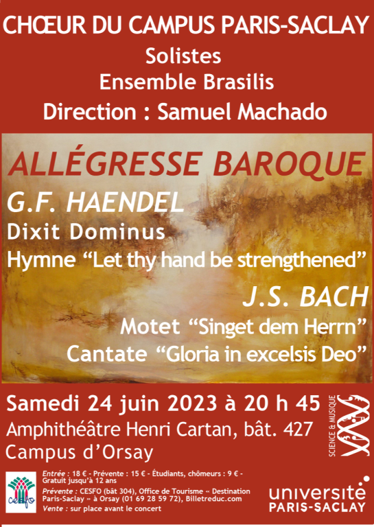 « Allégresse baroque » : concert Bach-Haendel