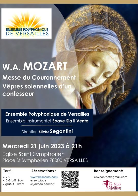 MOZART - Messe du Couronnement et Vêpres solennelles d'un Confesseur