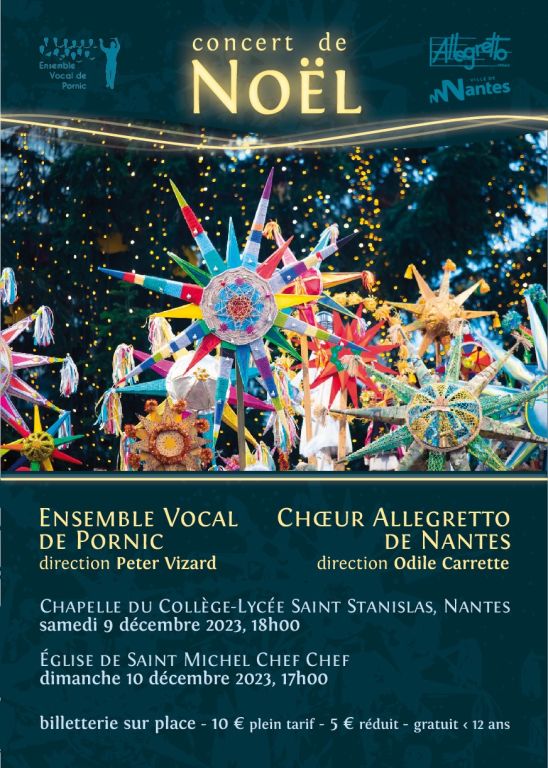 Concert de Noël du chœur Allegretto