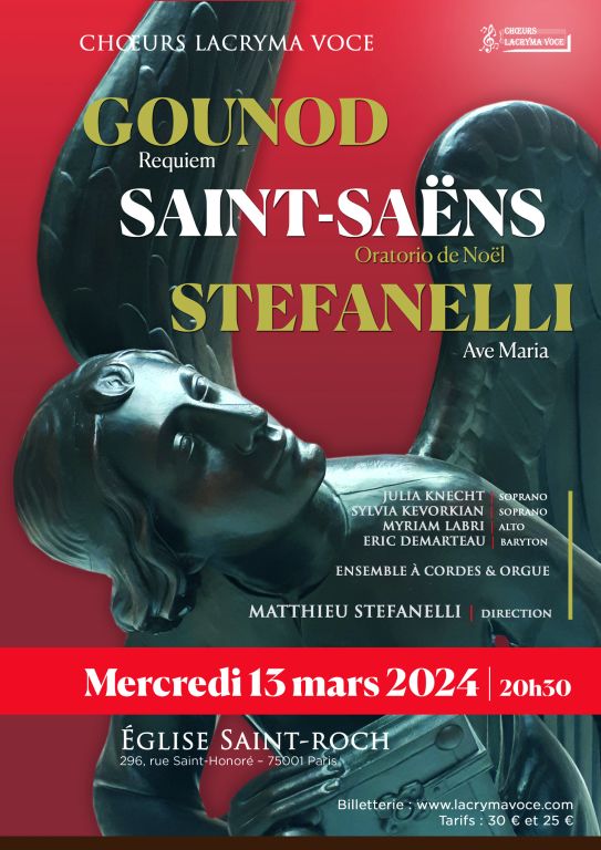 Concert Gounod - Saint-Saëns - Stefanelli