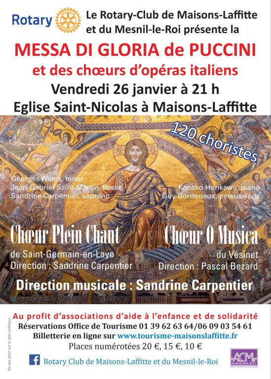 Messa di Gloria de Puccini et chœurs d’opéras  ...