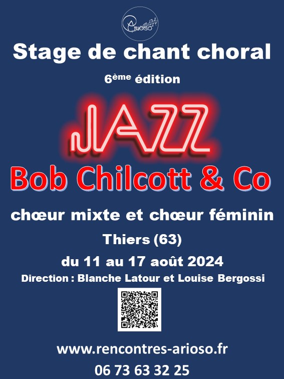 Stage de chant choral Jazz "Bob Chilcott & Co"