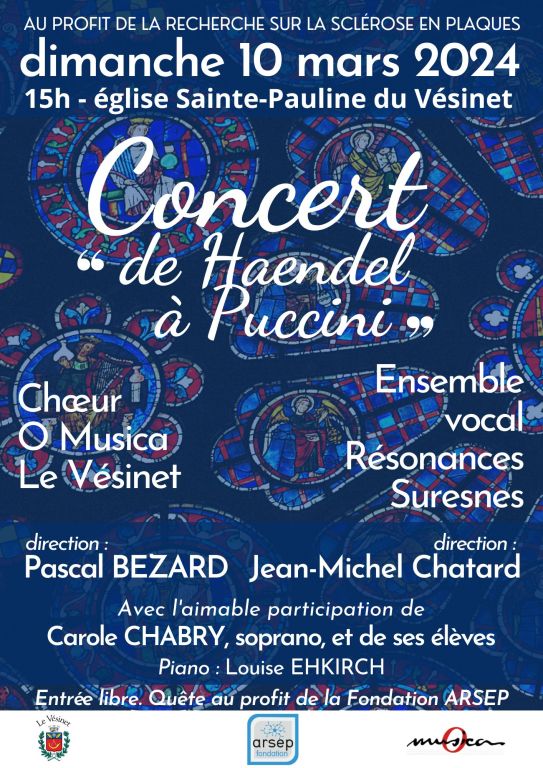 Concert "de Haendel à Puccini" au profit de l' ...