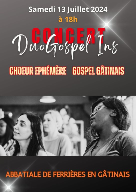 Duo Gospel Ins et Choeur Gospel Gâtinais