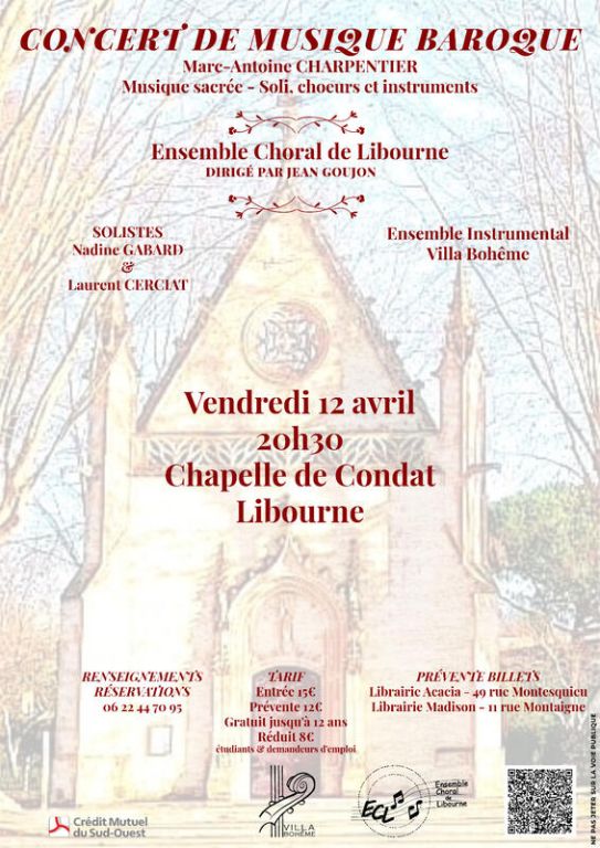Ensemble Choral de Libourne: Marc-Antoine Char ...