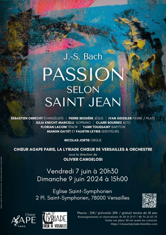 La Passion selon Saint-Jean de J. S. BACH