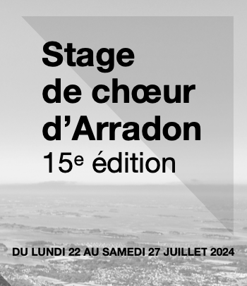 Stage de chœur - Arradon (56)