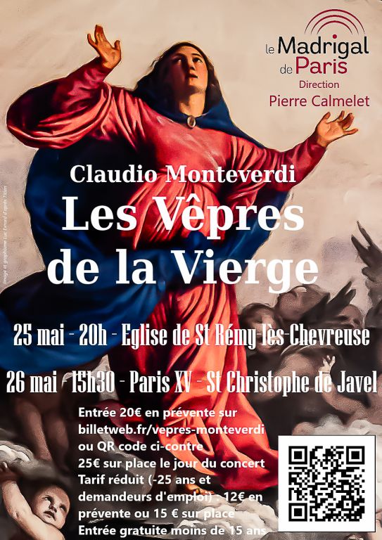 Les Vêpres de la Vierge de Claudio Monteverdi