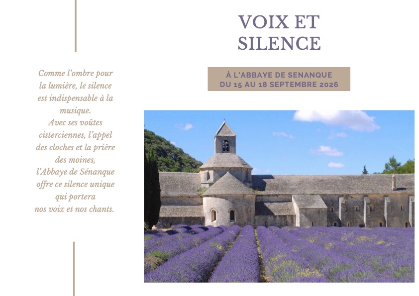 Voix et silence - chant choral et technique vo ...