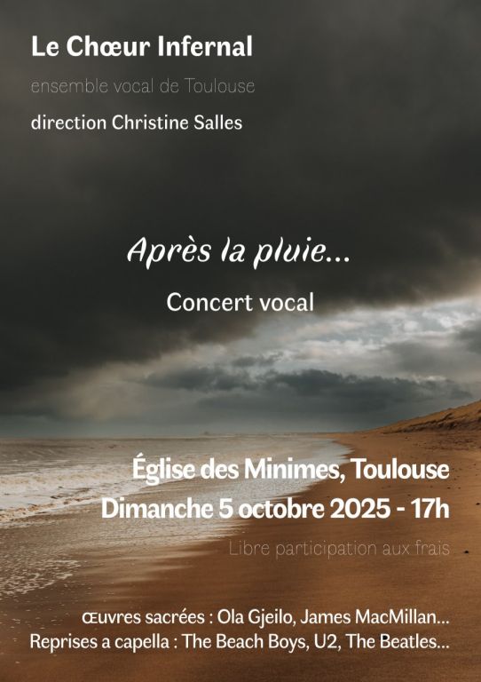 Le Chœur Infernal en concert à Toulouse