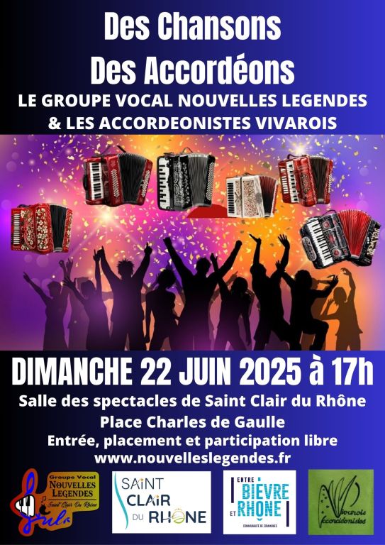 Des Chansons, Des Accordéons