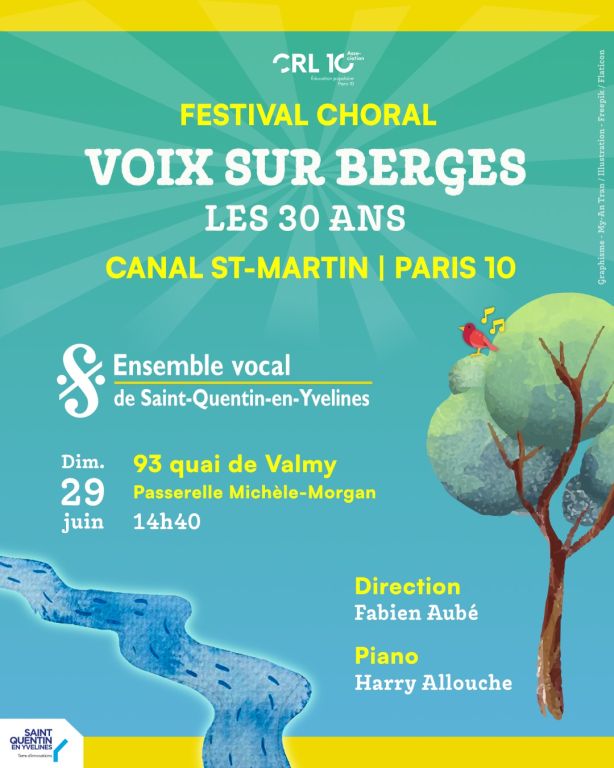 FESTIVAL CHORAL VOIX SUR BERGES LES 30 ANS
