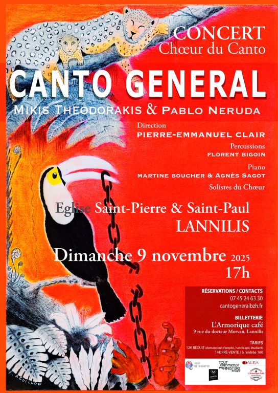 Canto General -Eglise St Pierre et St Paul - 17h