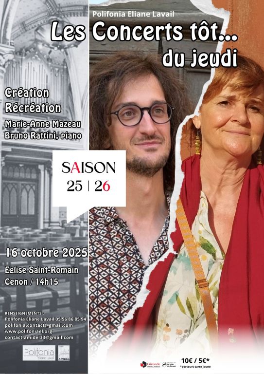 Concert tôt... Création Récréation