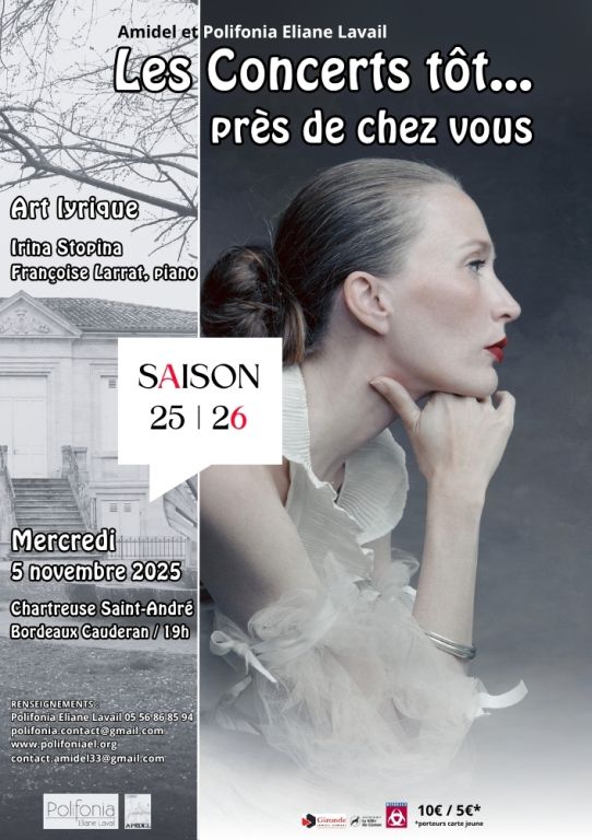 Concert tôt... Art lyrique