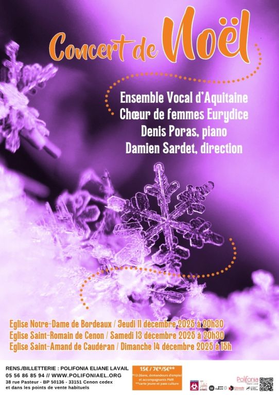 Concert de Noël / Cenon