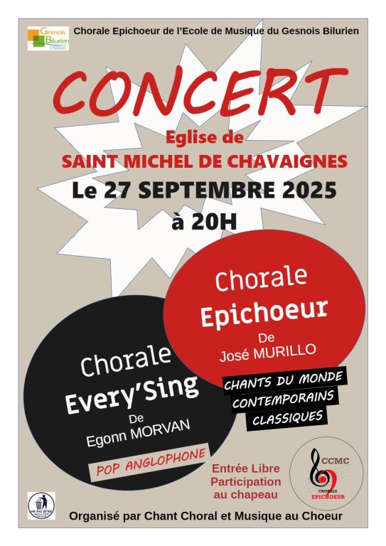 Every'sing et Epichoeur en concert