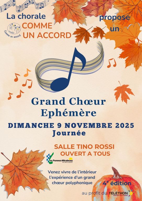 GRAND CHOEUR EPHEMERE 4ème édition