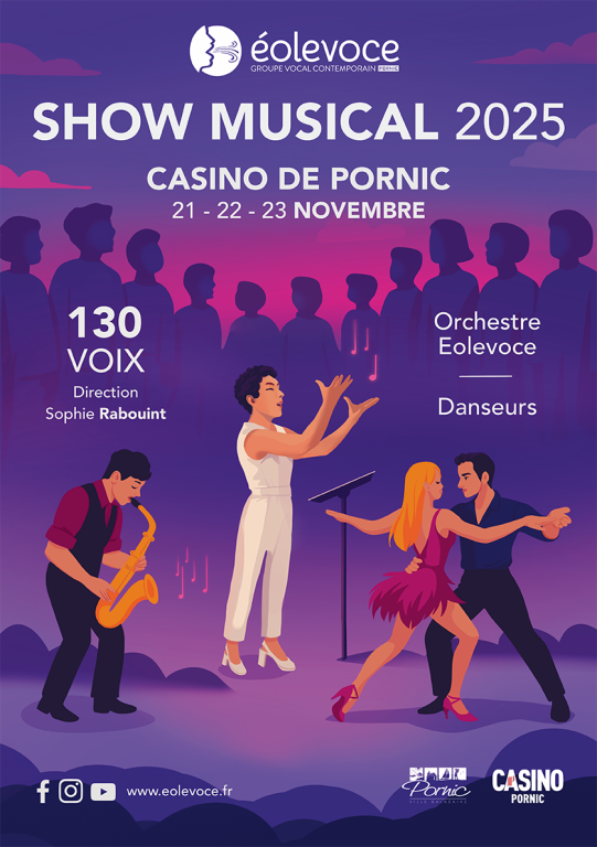 SHOW MUSICAL 2025 au Casino de Pornic (21, 22  ...