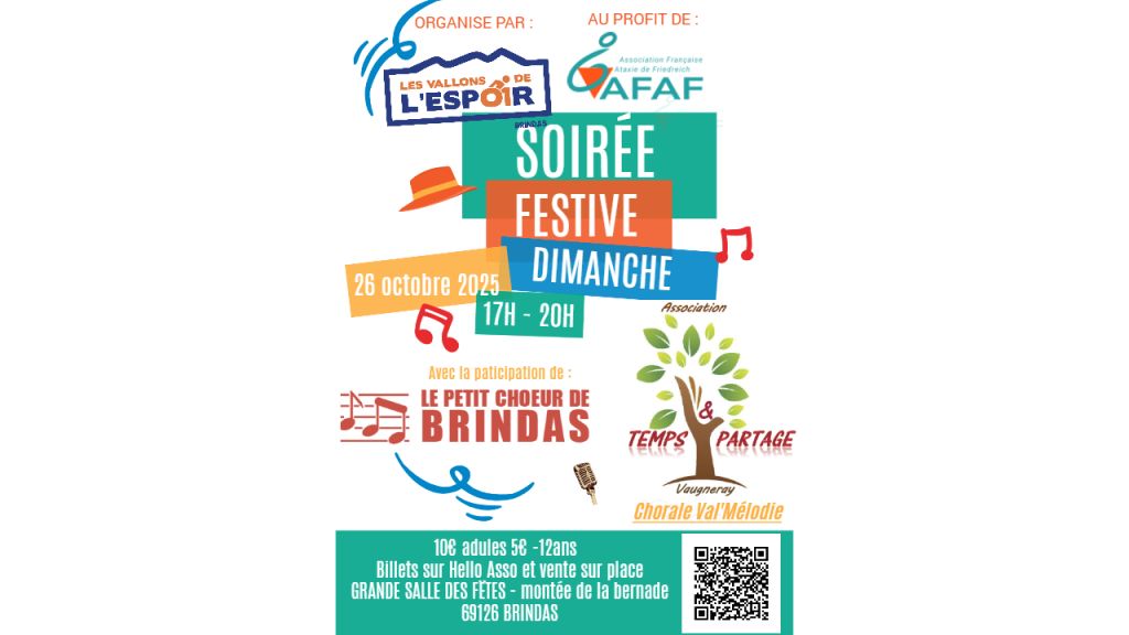 Soirée festive et caritative. - 17 heures - En ...