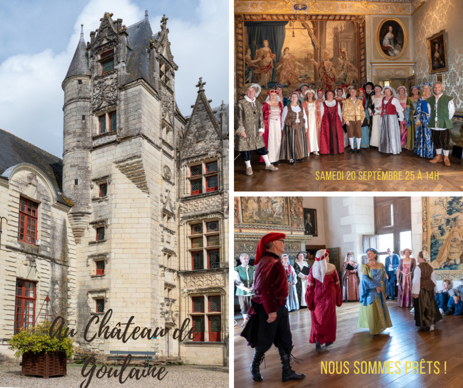 Retrouvez Pavane aux Journées du Patrimoine au Château de Goulaine !