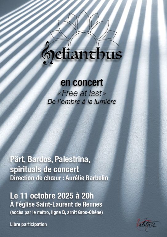 Volutaris : concert du choeur Helianthus, direction Aurélie Barbelin