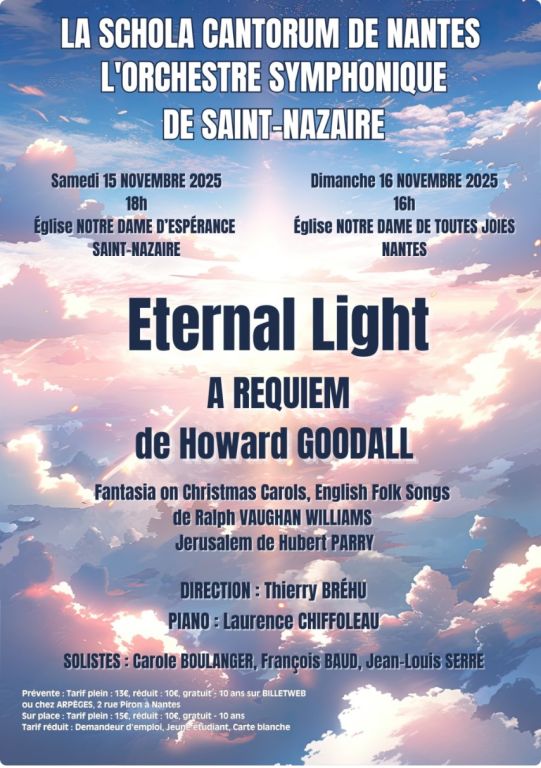 ETERNAL LIGHT, a requiem de Howard GOODALL