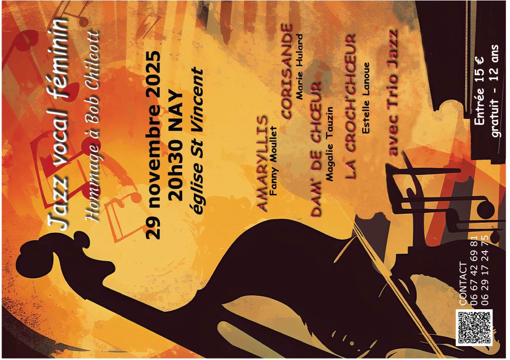 Jazz vocal féminin, hommage à Bob Chilcott