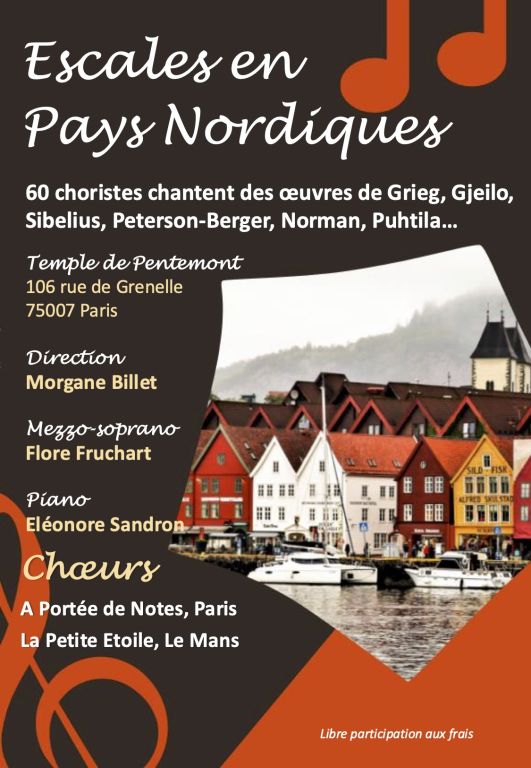 60 choristes proposent une escale en pays nordiques