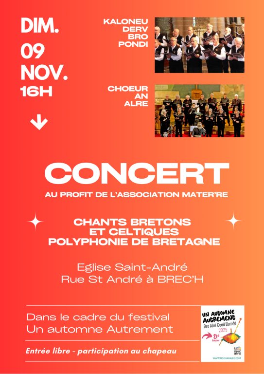 CHOEUR AN ALRE et KALONEU DERV BRO PONDI chant ...