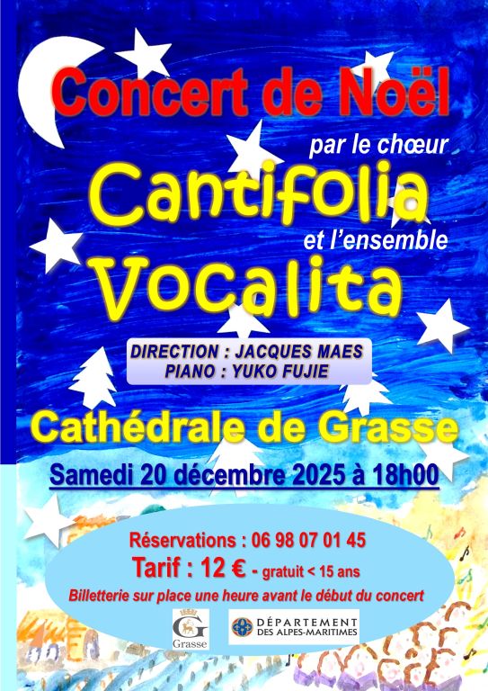 Concert de Noël Cantifolia - Vocalita Cathédra ...