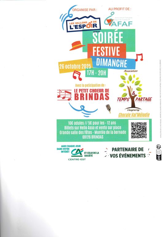 Soirée musicale caritative