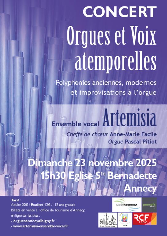 Orgues et voix atemporelles