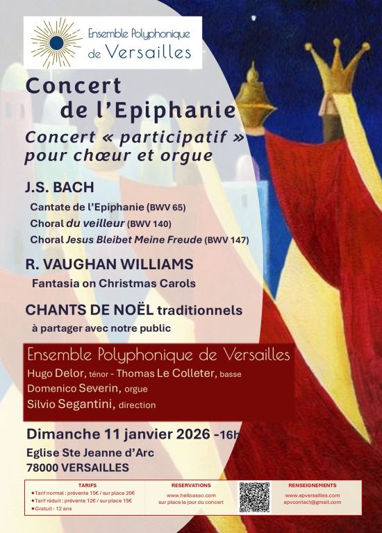 CONCERT DE L'EPIPHANIE - concert "participatif"