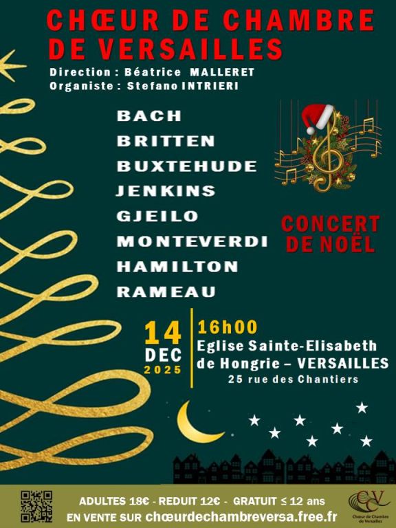 Concert de Noël par le Chœur de Chambre de Ver ...