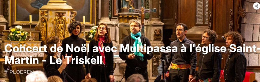 Concert de Noël - Eglise Saint-Martin à Ploere ...