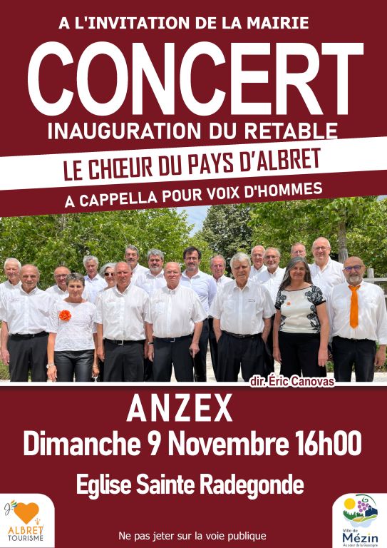 INAUGURATION DU RETABLE RESTAURÉ