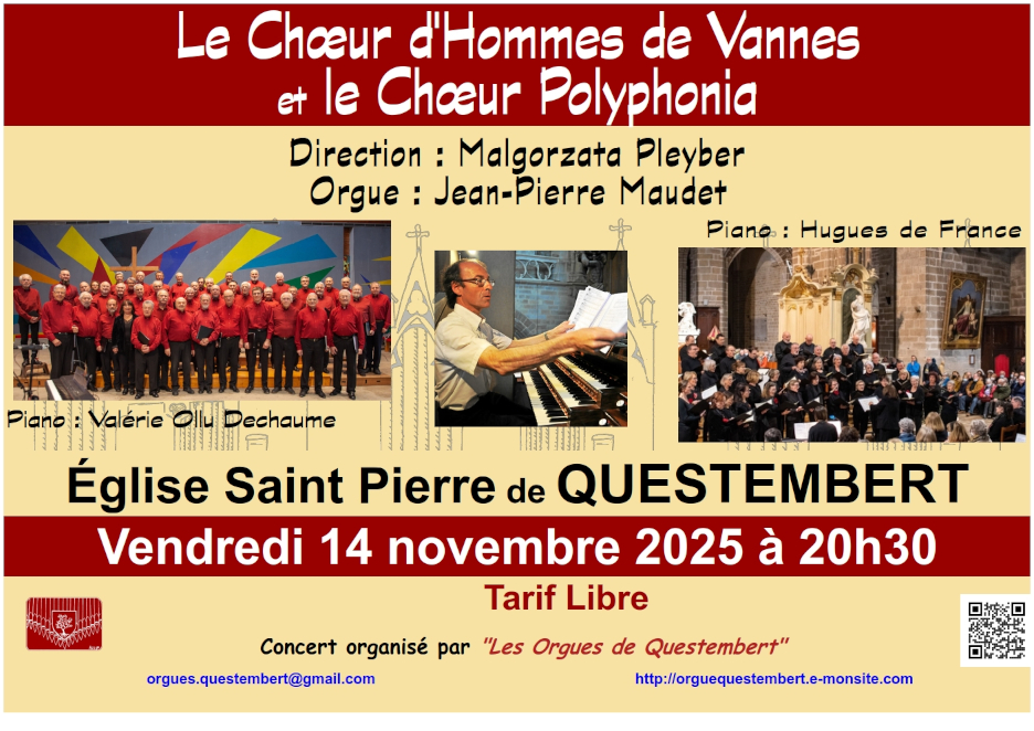 Le Chœur d’hommes de Vannes & l’Ensemble Polyp ...