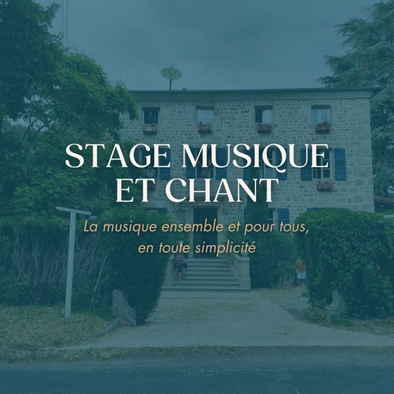Stage Musique et Chant
