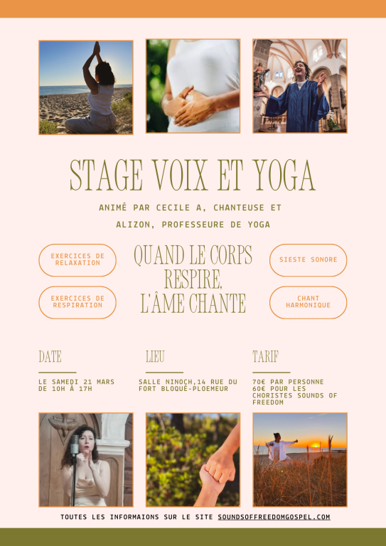 Stage "Voix et corps" - 21/03 - Ploemeur