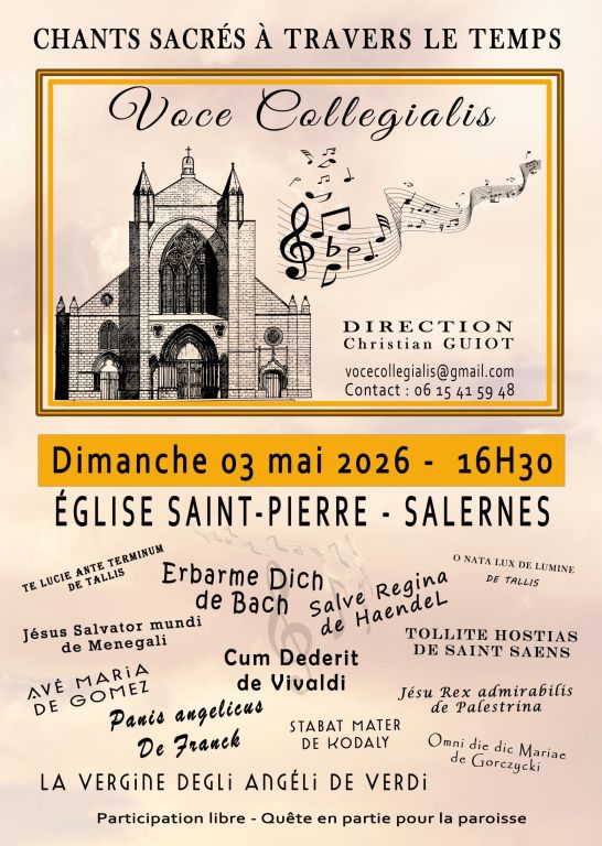 Chants sacr&eacute;s &agrave; travers le temps