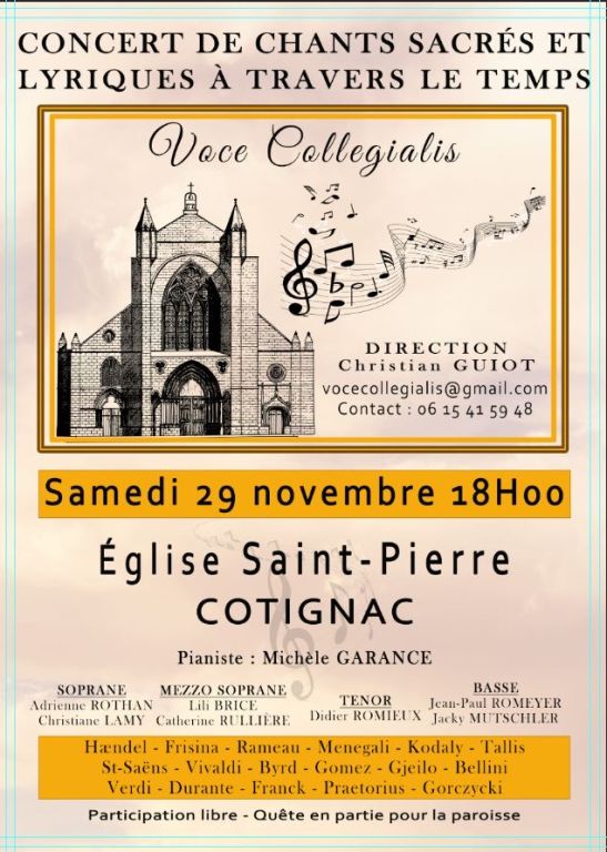 Chants sacrés et lyriques à travers le temps