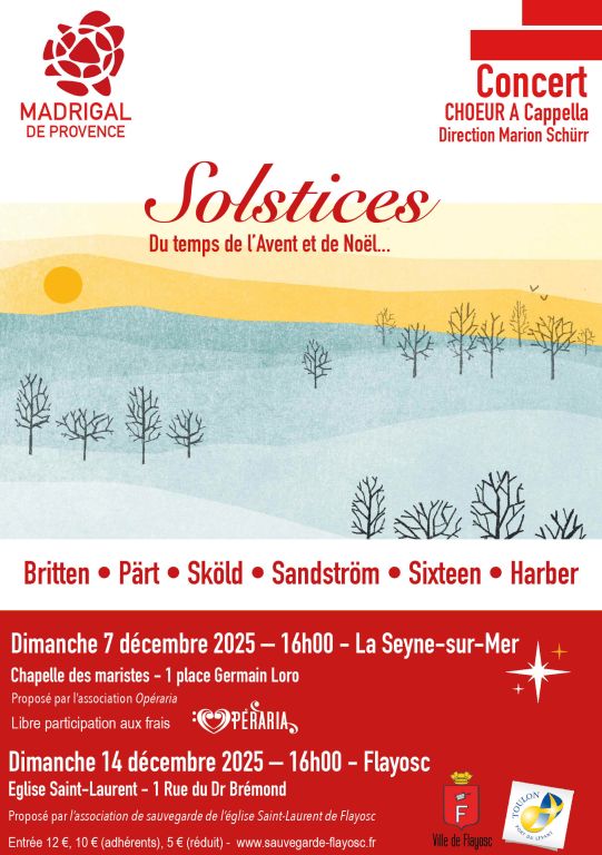 Solstices... du temps de l'Avent et de Noël